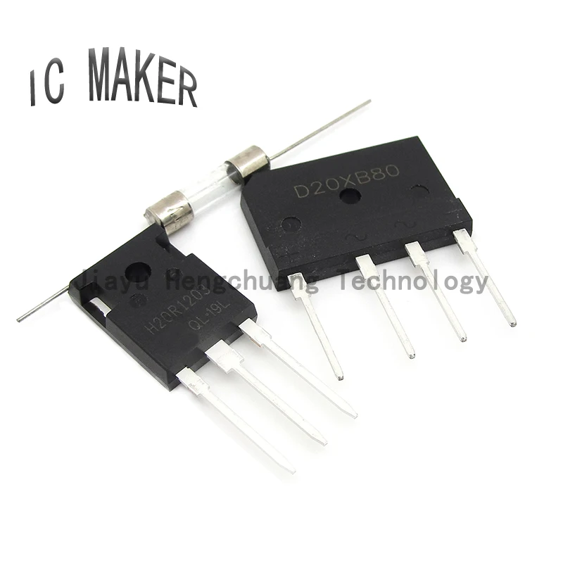 5 set D20XB80 H20R1353 H20R1203 GBJ2010 GBJ2008 induction cooker repair kit common rectifier bridge power tube IGBT accessories