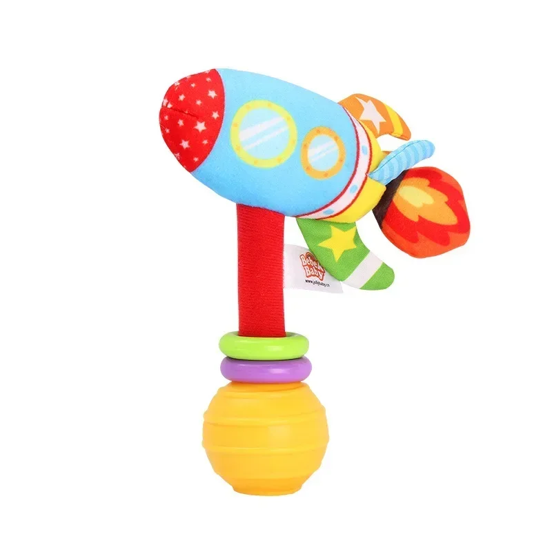 Baby Toys 0-24 Months Newborn Baby Soothing Educational Toys Hand Rattle Bed Bell Grip Training Parent-child Interactive Toys