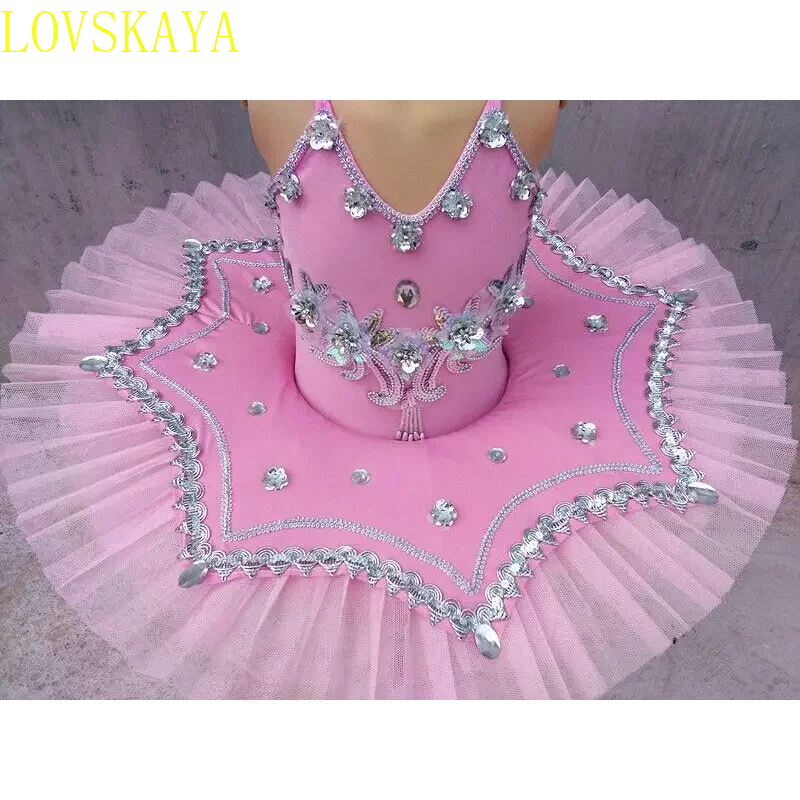 Girl Ballet Dress, Girl Dance Dress, Children's Ballet Dress, Girl Dancer Dance , Pancake