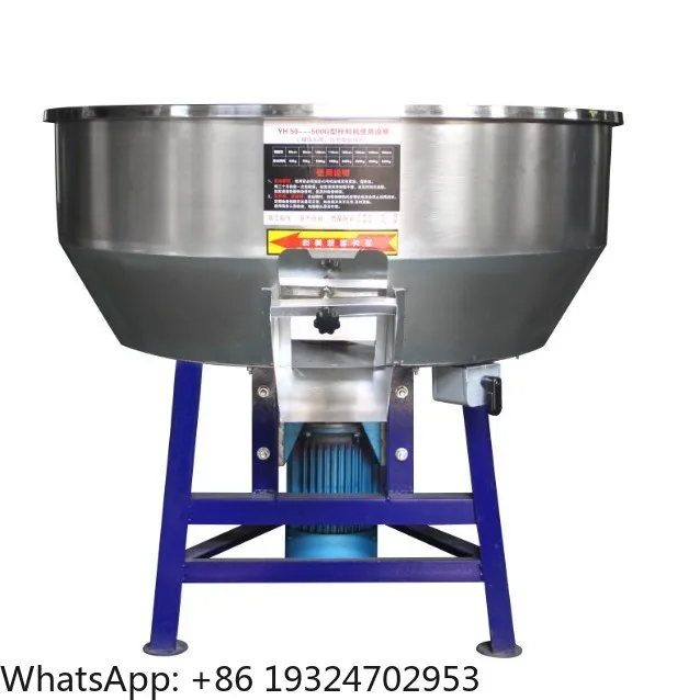 Dry and Wet Stainless Steel Feed Mixer Plastic Particles Powder Color Mixing Machine Farm Blender Blending Machine