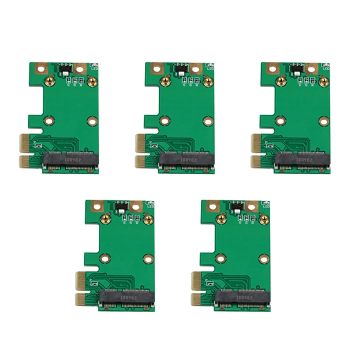 

5X PCIE to Mini PCIE Adapter Card, Efficient, Lightweight and Portable Mini PCIE to USB3.0 Adapter Card