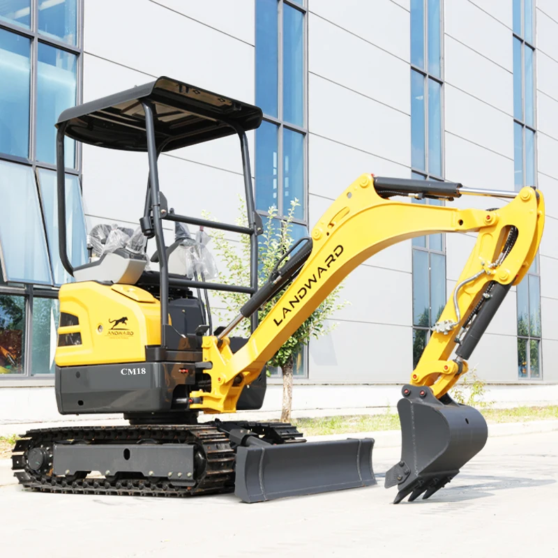 Euro 5 High Quality Mini Crawler Digger 1.8 Ton Agricultural Efficient Digging Tool 3.5 Ton Small Hydraulic Excavator Customized