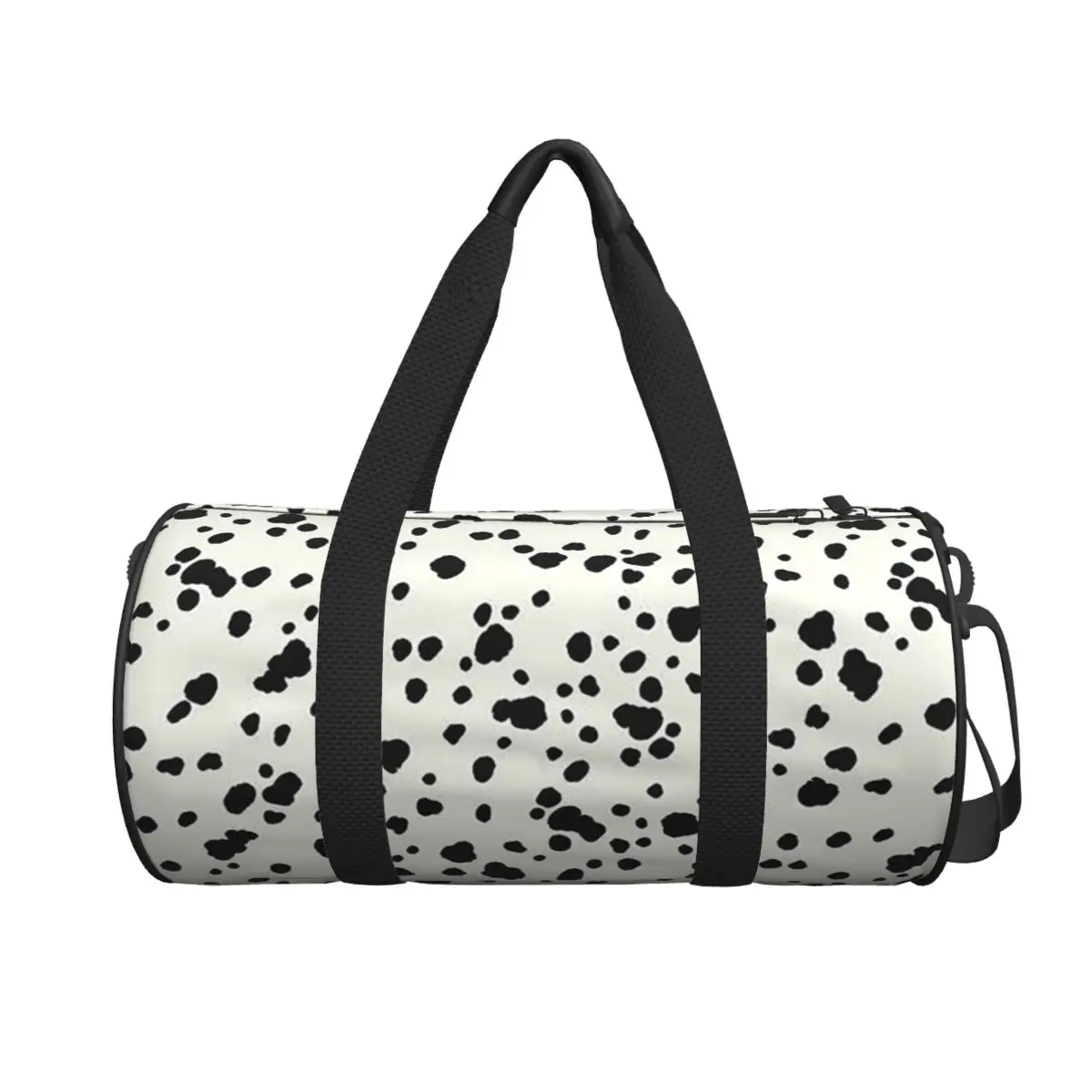 

Dalmatian Dog Texture Large Duffle Gym Bag Multi-Functional Duffle Travel Bags Handbags Fitness bag