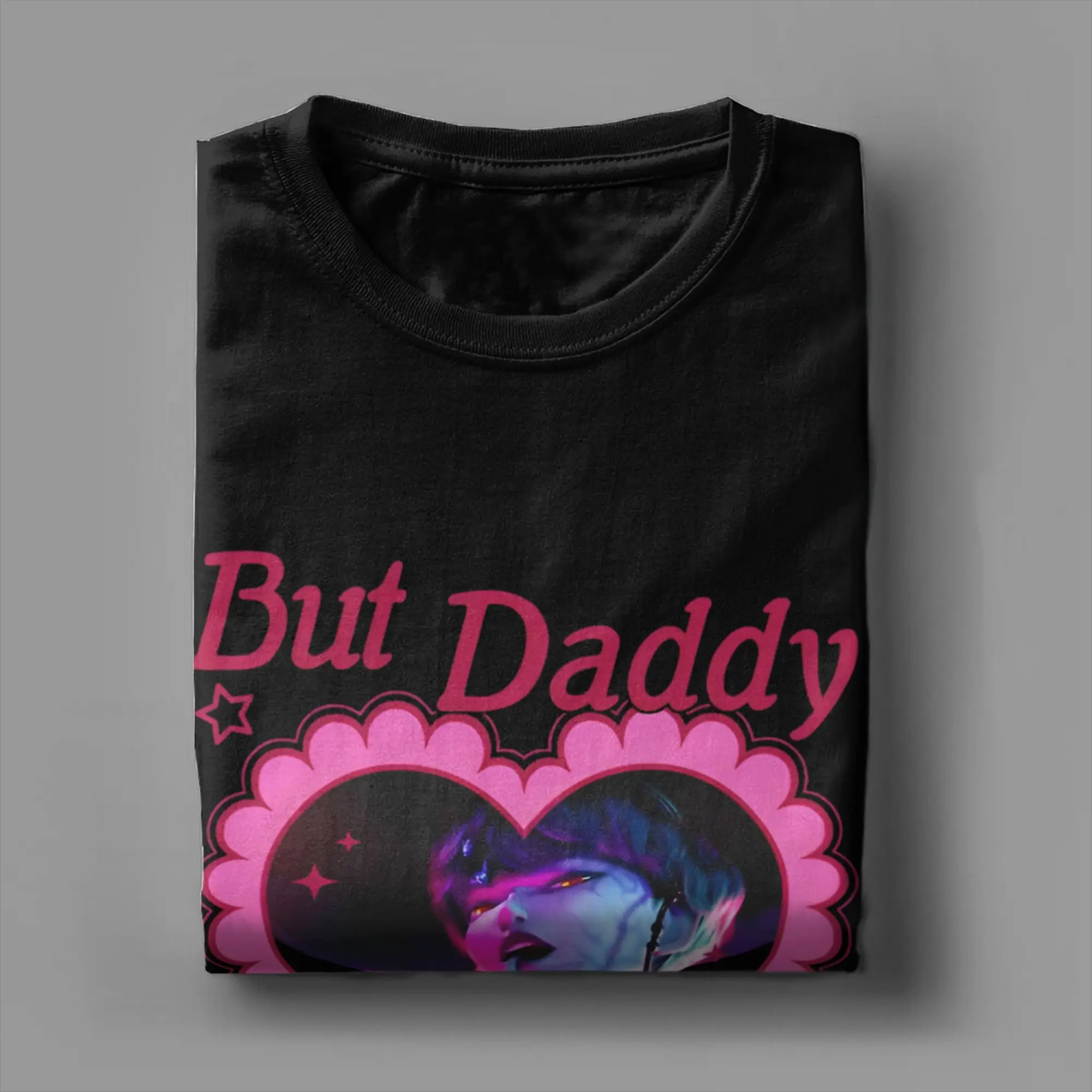 

But Daddy I Love Him Baby Saja Kpop Demon Hunter Villain T Shirts Men Cotton Funny T-Shirts O Neck Tees Short Sleeve Tops