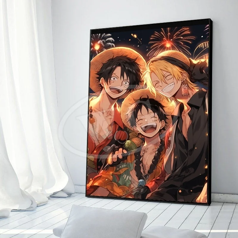 Classic Anime ONE PIECE Roronoa Zoro Art HD Posters and Prints Canvas Painting Living Room Home Decoration Gifts