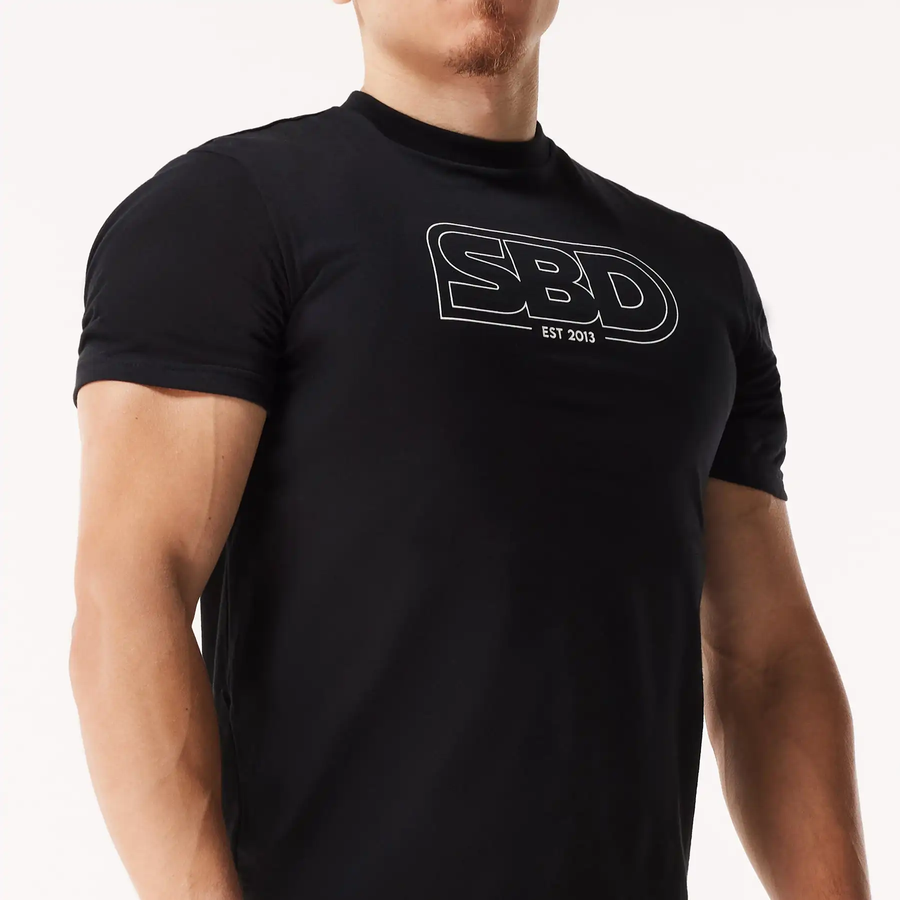 SBD T-shirts for Men New in Tops and T-shirts Cotton Men's Clothing Y2k Oversized GYM Graphic Sexmachine Vintage T-shirt