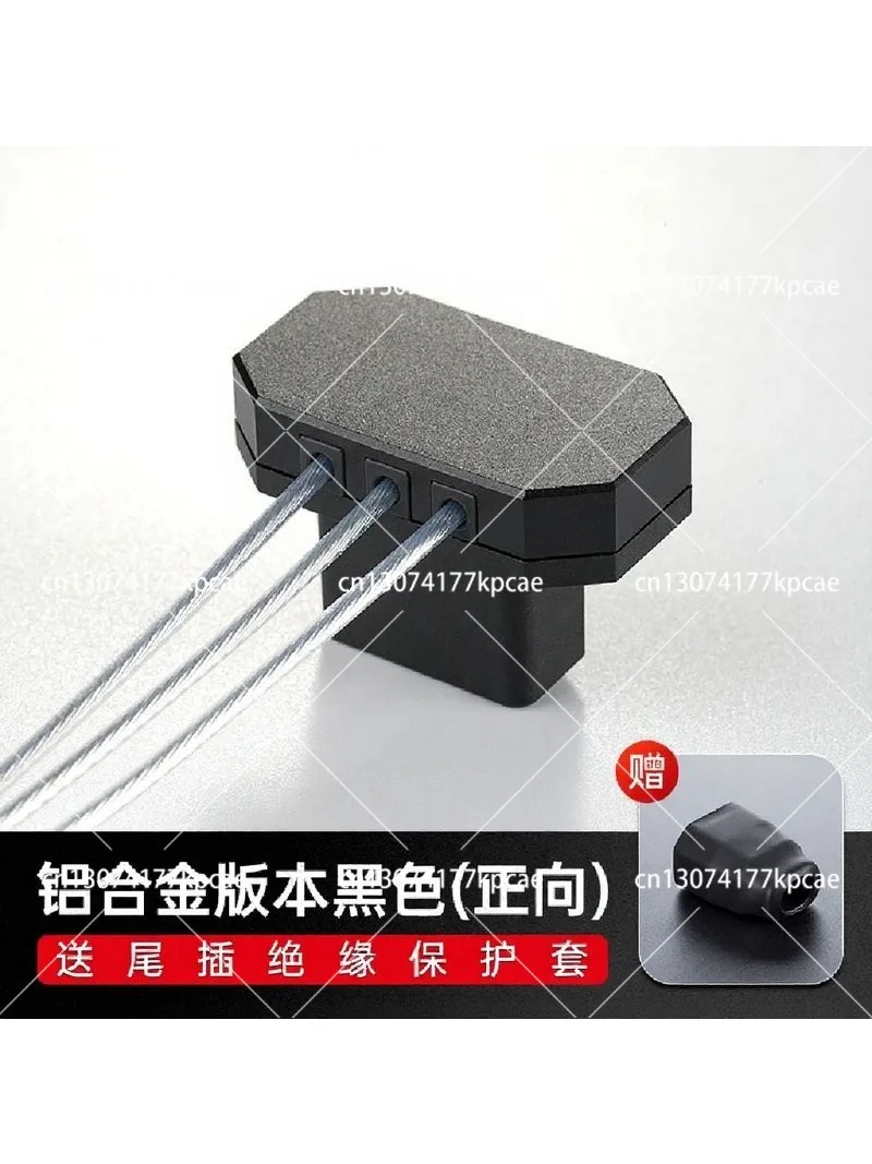 Power Cord Extension Cable Computer 90 Degree Elbow Three Hole Ultra-thin Male and Female Plug Computer C13 To C14