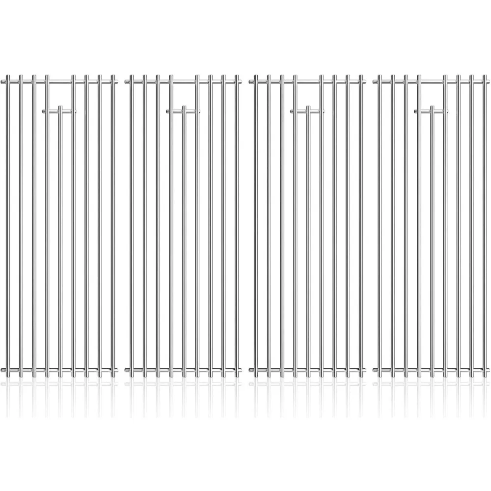 

US Shipping 4-Pack Stainless Steel BBQ Grill Grates Replacement 7.5 x 19.25 Inch