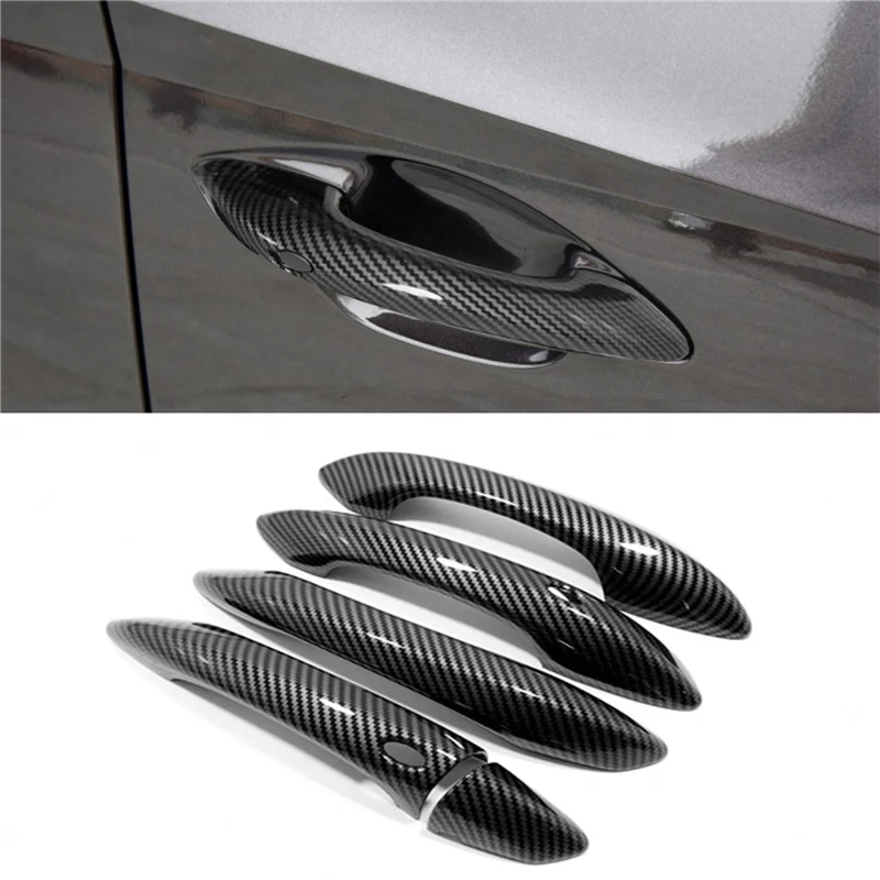 Car Exterior Door Handle Cover Styling Accessories Outer Bowl Trim Sticker for 5 N Line NX4 2021 2022 A