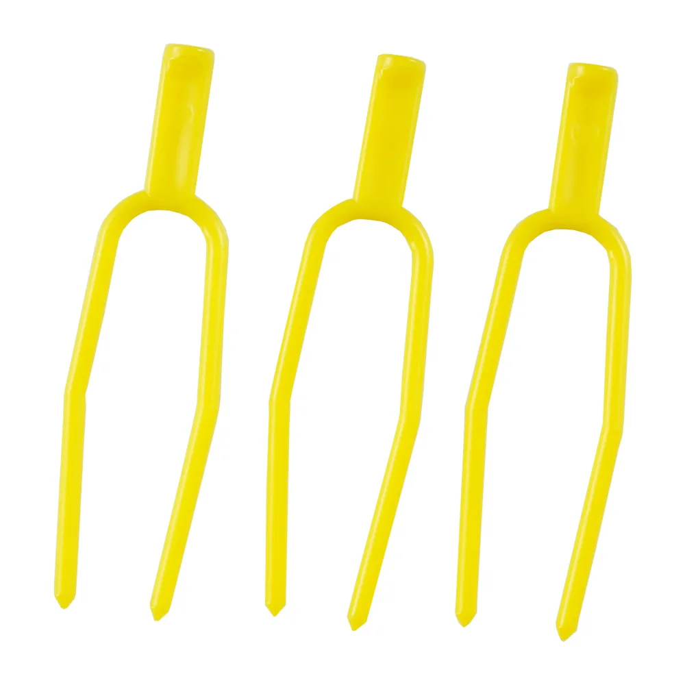 50-1000PCS Plant Stem Stolon Fixator 65MM Garden Strawberry Planting Fork Watermelon Fastening Fixture Clamp Clip Plant Support