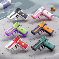 Outdoor Water Gun Toy Mini Manual Water Pistol Shooting Game Summer Swimming Pool Play Water Toys For Children Boys Gifts