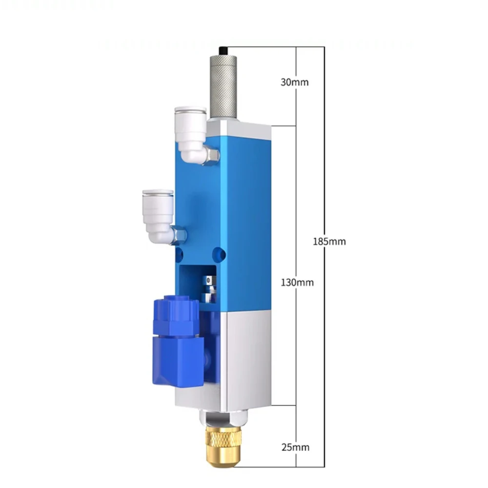 QLH-DHV-M Suck-Back Precision Dispensing Valve, 304 Stainless Steel & Aluminum Alloy, Pneumatic, 0.01ml Min, 1/8