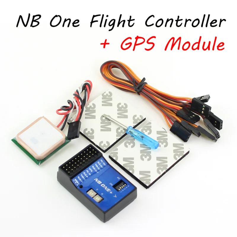 

NB One 32 Bit Flight Controller Built-in 6-Axis Gyro with Altitude Hold Mode + GPS Module for FPV RC Fixed Wing Fixed-wing