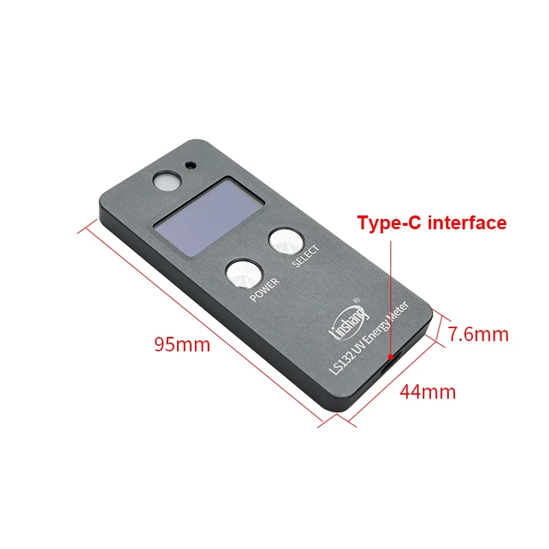 LS132 Ultraviolet Radiometer  UV Energy Meter Tester for 365nm Halogen High Pressure Lamp Curing Exposure Machine