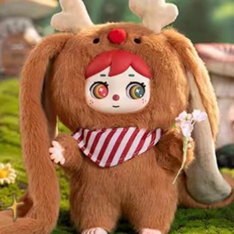 Milai-Muñecas de vinilo con orejas largas, invitación a la serie Forest, Caja ciega, muñecas Kawaii, regalo para niñas y niños, figuras de Anime, Juguetes