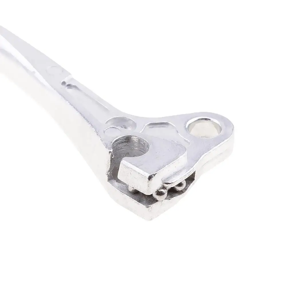 ذراع مقبض فرامل الجانب الأيسر لدراجة نارية ، تجميع الألومنيوم لياماها PW50 ، PW 50 #6