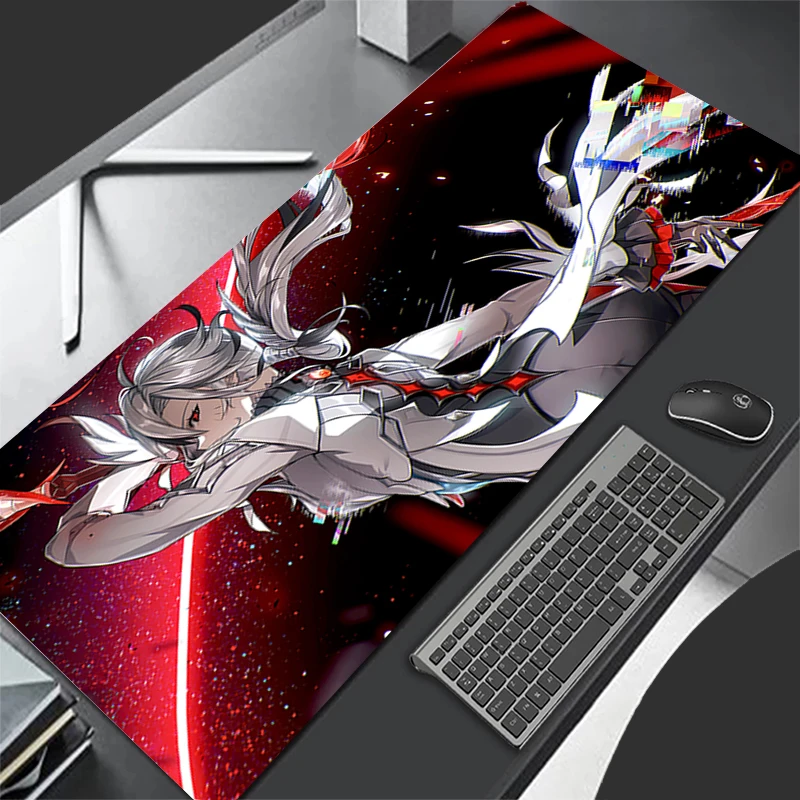 Mousepad Computer Gaming Accessories Keyboard Pad Office G-genshin Impact Arlecchino Rubber Mouse Pad Decoracion Desk Mouse Mat