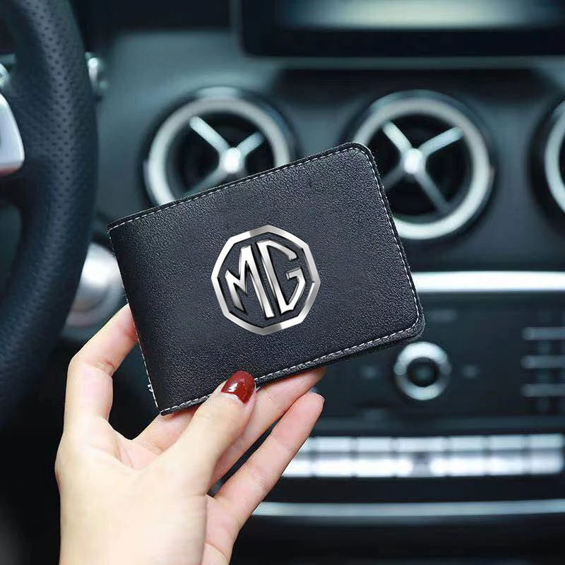

Чехол для документов из искусственной кожи, держатель для кредитных карт для гаражей MG Morris MG 6 3 5 7 TF ZR ZS HS GS GT Hector RX5 RX8
