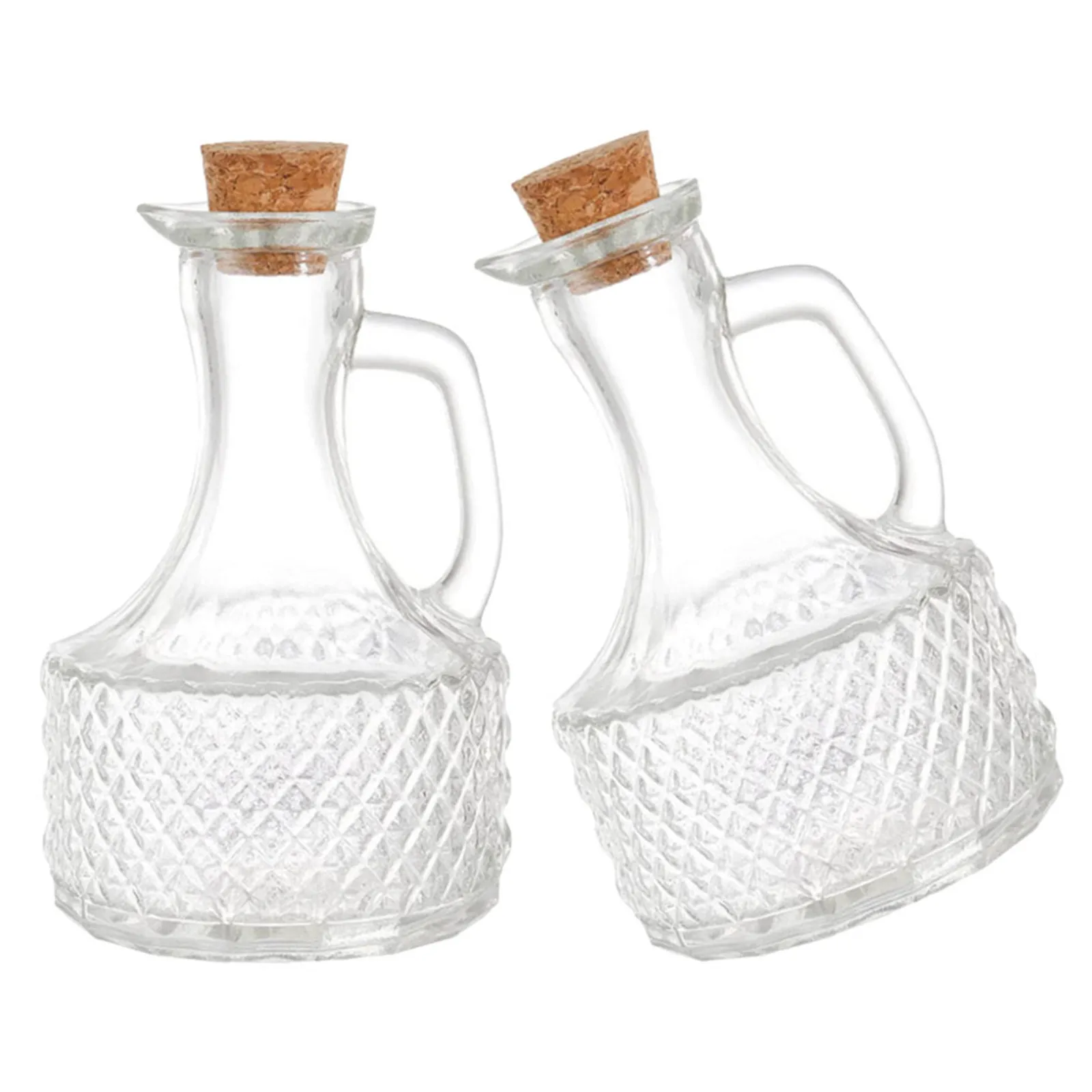 

Набор из 2-х премиальных стеклянных бутылок для масла с носиком и пылезащитной крышкой для соевого соуса, оливкового масла, уксуса, приправ, кухонный дозатор-контейнер