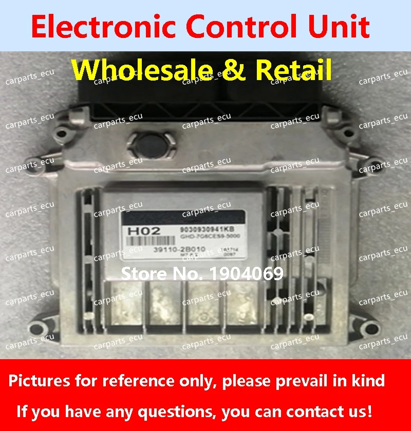 

0433 39110-02TE0 ECU K71 39131-26BE1 H17 39120-2B050 для Hyundai Elantra KIA Компьютерная плата двигателя автомобиля/M7.9.8 H02 39110-2B010