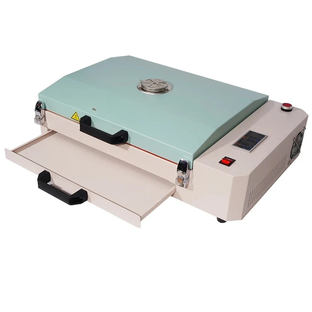 Horno de curado de polvo DTF A2 A3 de Mecolour Factory, nuevo, aplicable para la impresión de película DTF.