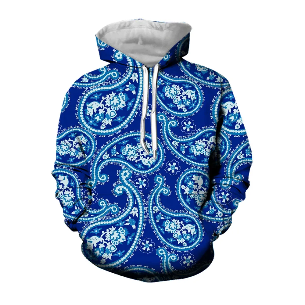 

Jumeast Y2K Paisley Vintage Mens Hoodie Retro Pattern Hooded Sweatshirts Oversized Hoodies For Men Streetwear Winter Coat Tops