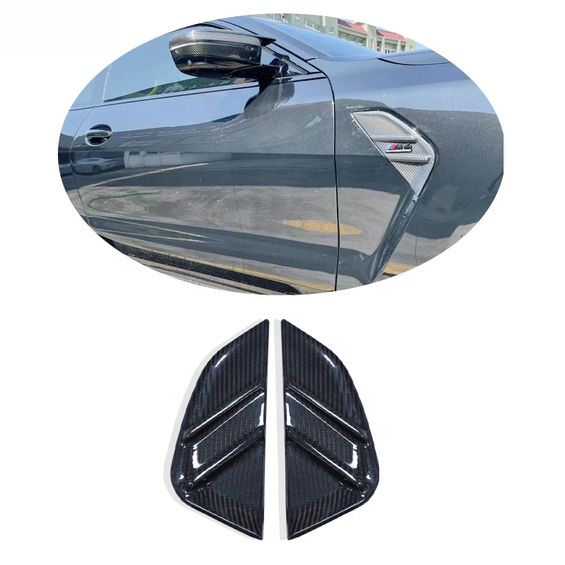 

Dry Carbon Fiber Side Fender Air Vent Trim for 3 Series G80 M3 G82 M4 2021-2022