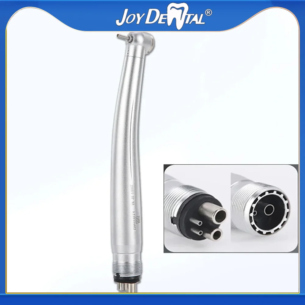 JOY DENTAL High Speed Handpiece Standard Push Button Single Water Spray 2/4 Holes Optional