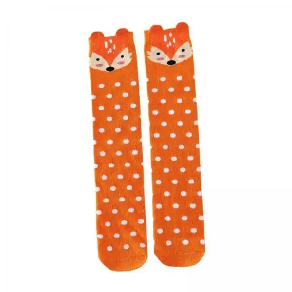 Cotton Crazy Socks Tall Animal Novelty Girls Knee High for School Socks for Girls Birthdays