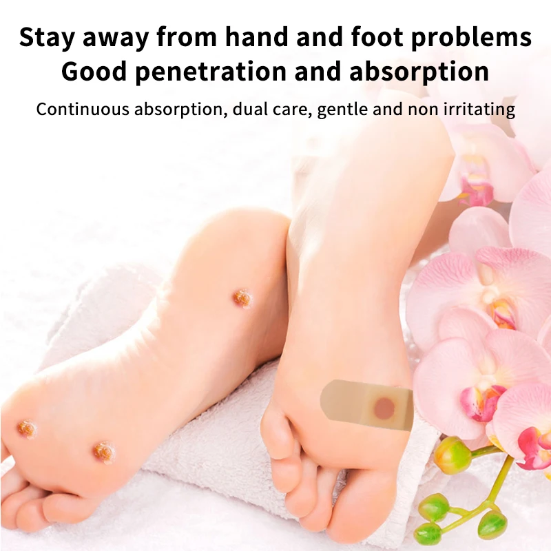 36 pièces autocollant de soin des pieds Patch médical tampons d'élimination du maïs patchs curatifs callosités supprimer callosité détox été outils de soins des pieds