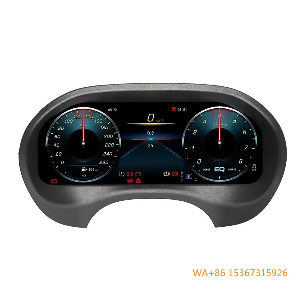 

12.3inch Car LCD Dashboard Digital Cluster Instrument Digital Dashboard Linux System for Vito 2016-2023