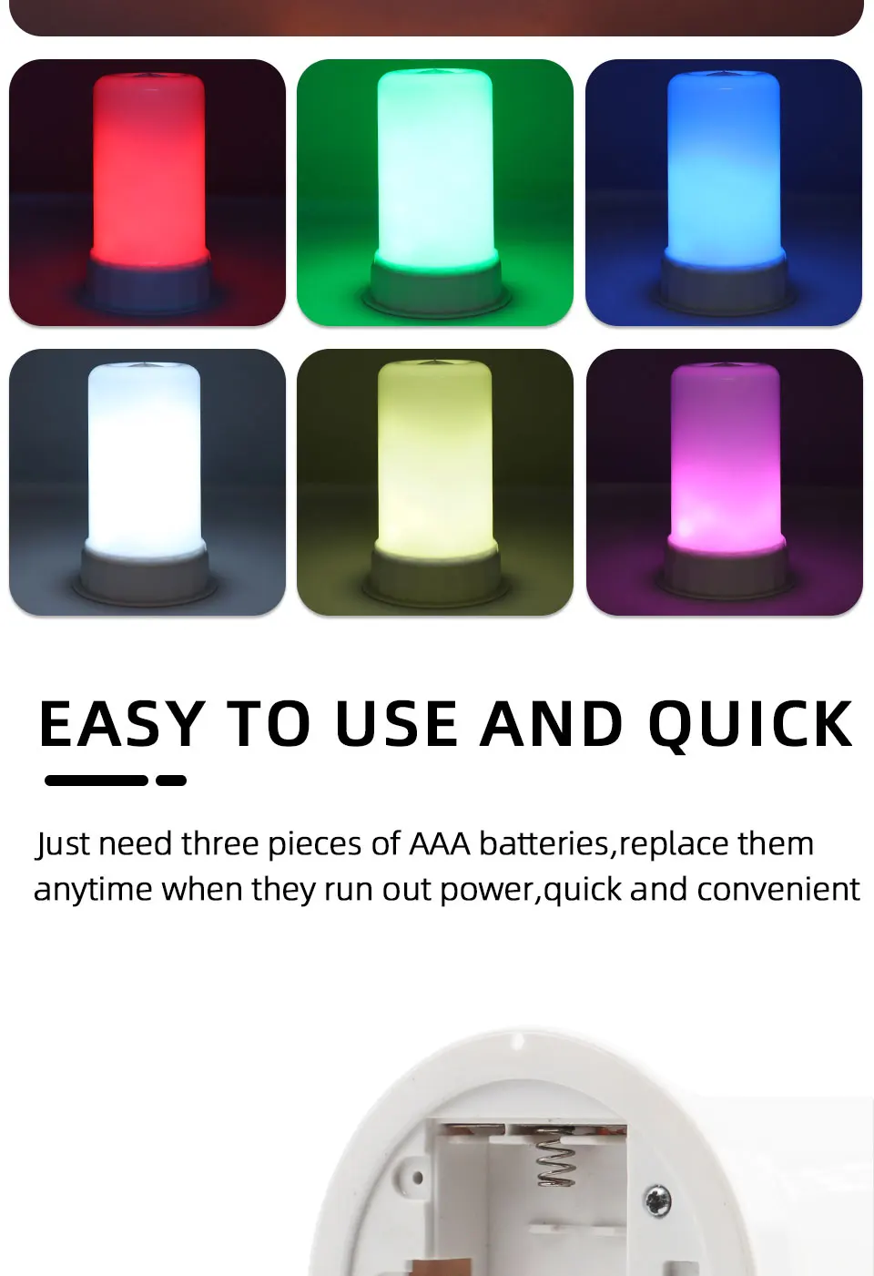 LED لهب ضوء هالوين عديمة اللهب شمعة نموذج البطارية ضوء تيار مستمر 5 فولت قابلة للشحن عكس الضوء ضوء الليل ساحة LED مهرجان ديكورا