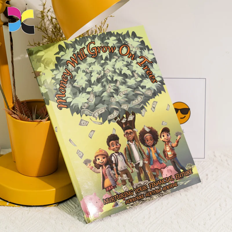 custom.New Design Children's Paperback Books Personalized Binding with Offset Paper and Cardboard Material