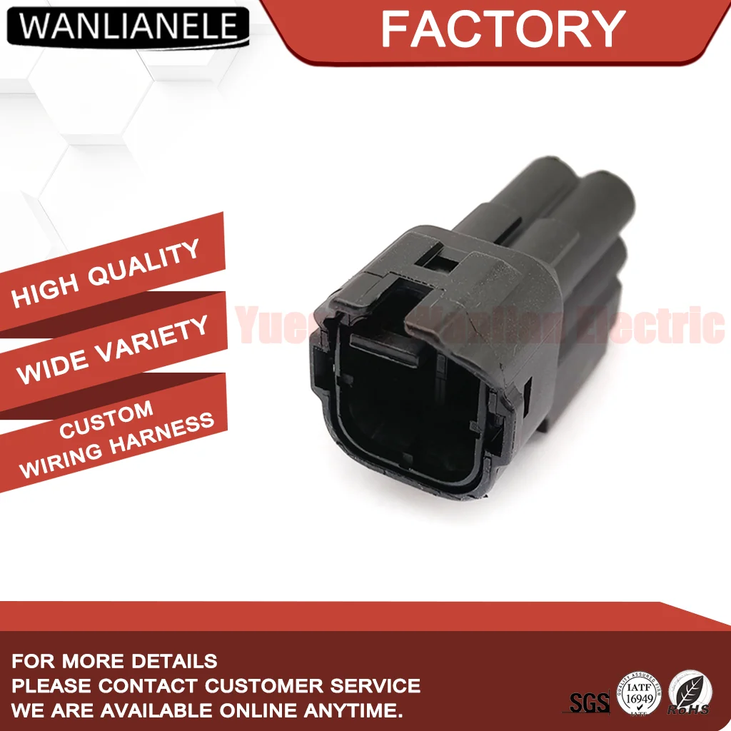 50 Sets 6187-4441 4 Pin Waterproof Male Connector HM-4P 2.3mm 22A Bracket Mount Fit Suzuki HM Sealed Series