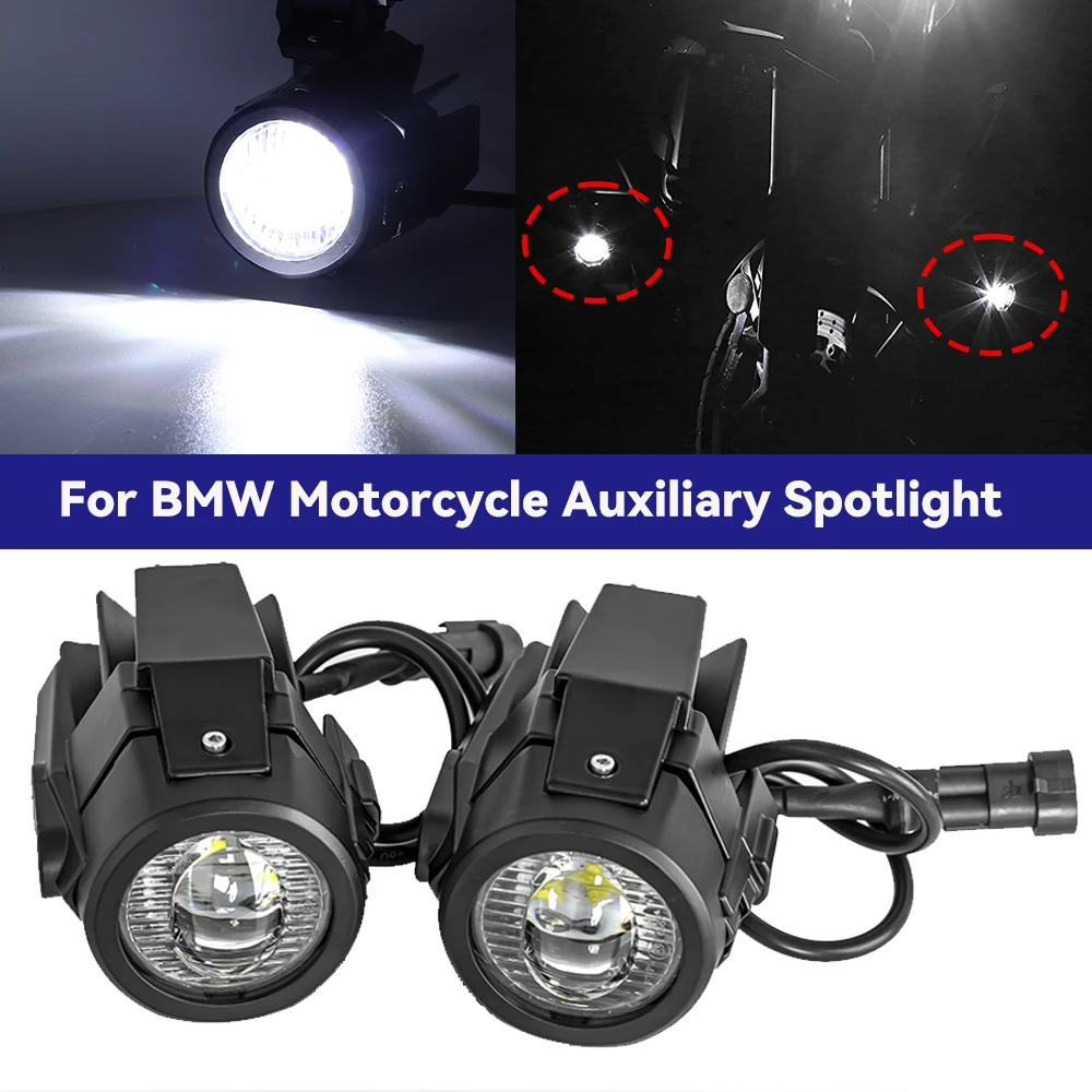 

Универсальный вспомогательный фонарь в сборе для BMW R1200GS F800GS F700GS F650 K1600 40 Вт 6000 К, противотуманные фары для мотоцикла, вспомогательные фары