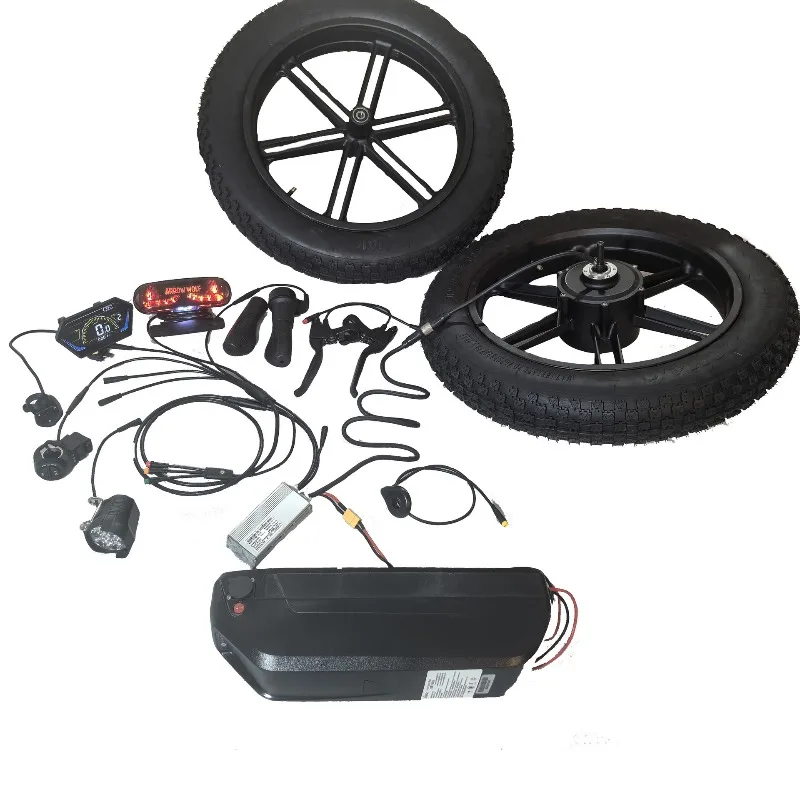 E‑Bike Motor Kit Smart Meter Controller Headlight Tail Light Electric Vehicle Replacement Spare Parts