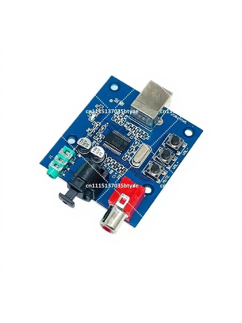 USB Coaxial Optical Fiber Audio Decoder Board PCM2704 DAC HiFi Digital Converter