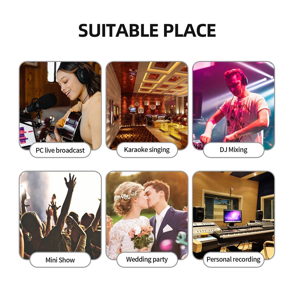 Studio V4 Audio Mixer Dual Inputs - 10Hz-70KHz Response, 120dB SNR, +60dB Gain, Low Noise, Balanced Outputs for Recording & DJ