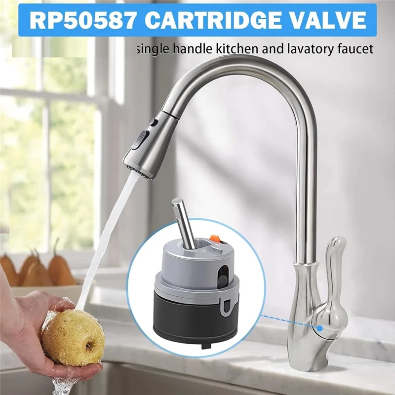 RP50587 لصمام خرطوشة دلتا وRP46463 استبدال خرطوشة دش دلتا DST أجزاء إصلاح الحنفيات ذات المقبض الواحد-AA70
