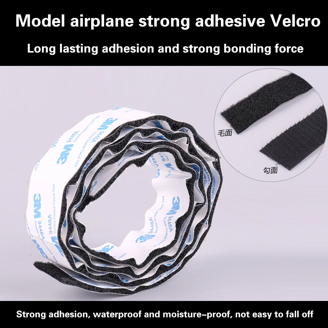 Magic Tape Hook And Loop Tape Width Strong Self-Adhesive Velcro with hooks and strap fasteners glued home DIY tools