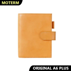 Moterm volnerf plantaardig gelooid leer originele A6 Plus cover voor A6 Stalogy notebook planner organisator agenda dagboek dagboek