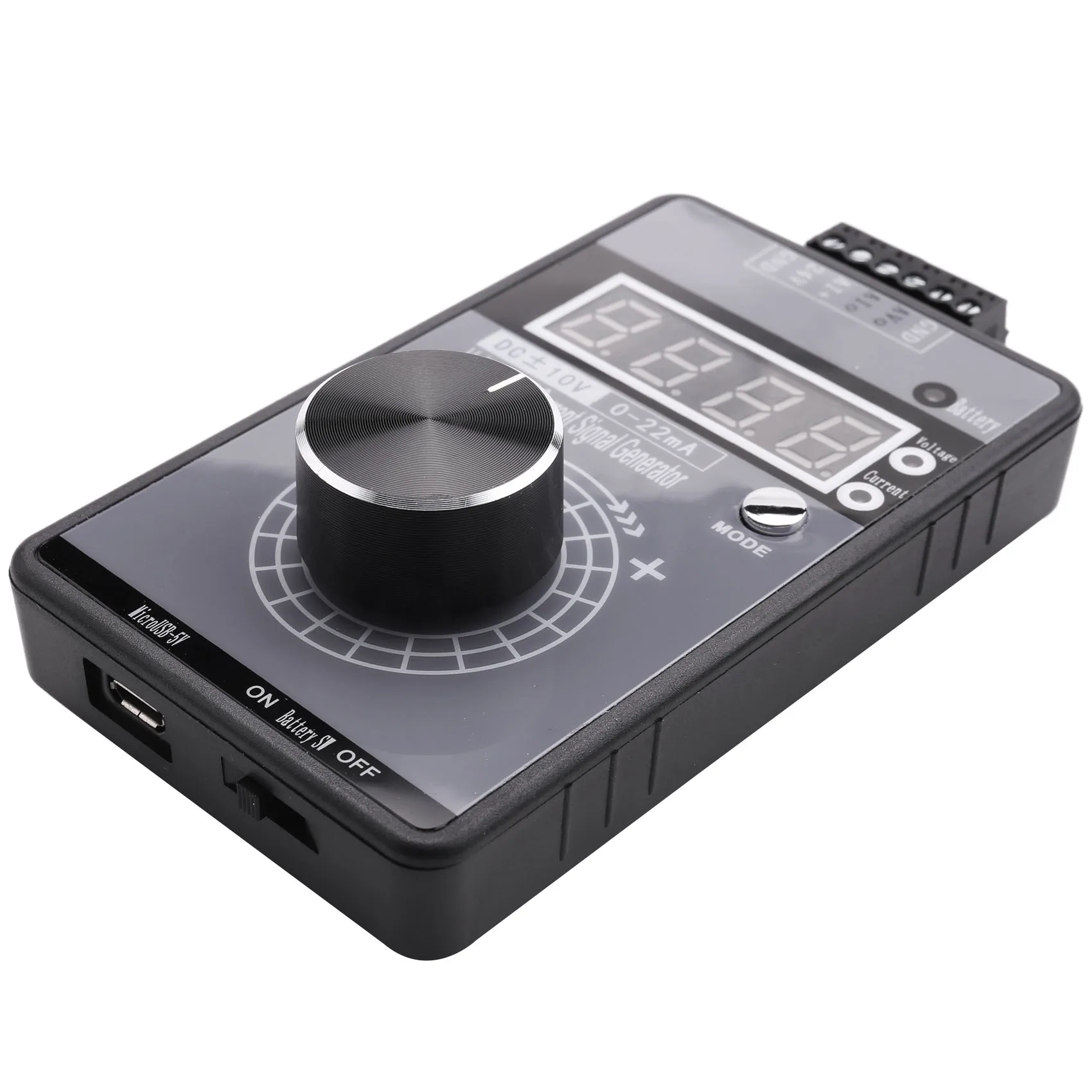 เครื่องกำเนิดสัญญาณแรงดันไฟฟ้ากระแสตรง0/4-10V เครื่องกำเนิดสัญญาณแอนะล็อก DC 0-10V สำหรับแปลงความถี่ดีบักและแผงควบคุม