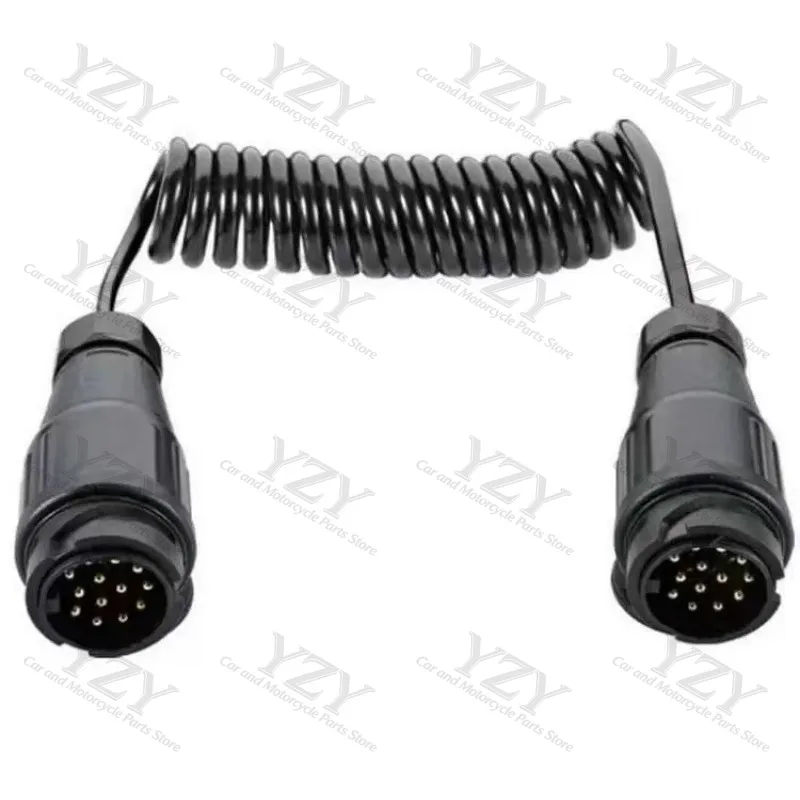 Trailer power extension cable 13-pin connector plug Trailer multi-vehicle adaptation