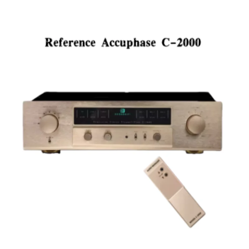 

C-2000 Reference Accuphase C-2000 high-end fully balanced Class A pure front-end HiFi amplifier with remote control