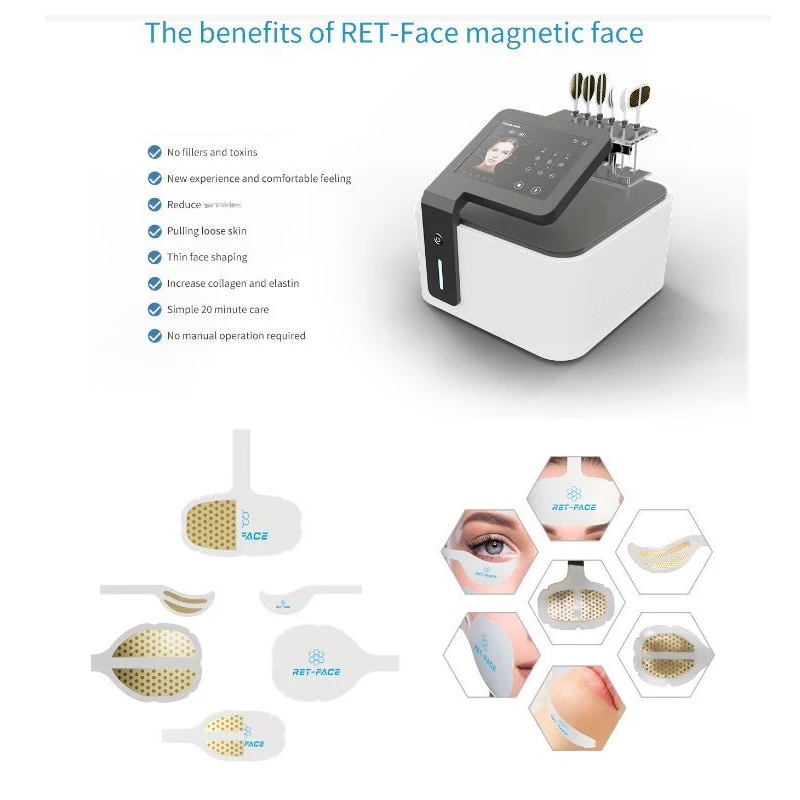 Bench Type Magnetic Face Instrument Can Enhance Collagen Firmness, Fade Fine Lines, And Lift Facial Muscles For Beauty Salons