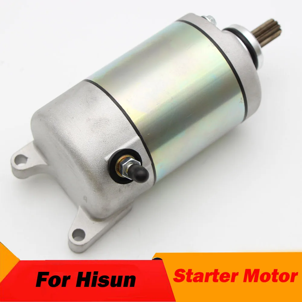 

Starter Motor LU013152 31200-F12-0000 For Hisun ATV 400H HS400 ATV-7 Tactic 400 Motors Forge 400 For Stels ATV 400H UTV 400H