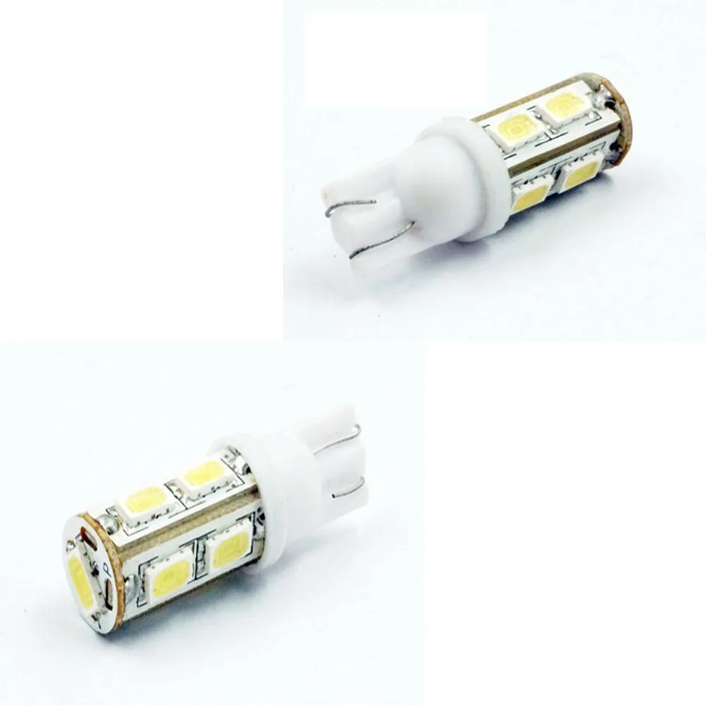 Car Led light, T10 9LED, Wedge BULB W5W led light 5730 LAMP 10 pieces T10 9SMD 5630 5730 for all cars