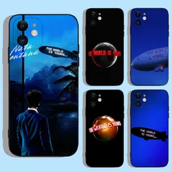 Scarfaces The World Is Yours  Phone Case For Apple iPhone 15,14,13,12,11,XS,XR,X,8,7,Pro,Max,Plus,mini Silicone Black Cover