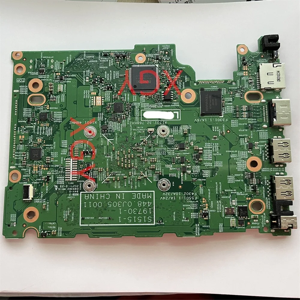 Original For Lenovo Ideapad Slim 1-14AST-05 Laptop Motherboard  A6-9220E 64G S1515-1 19730-1 448.0J305.0011 100% Working