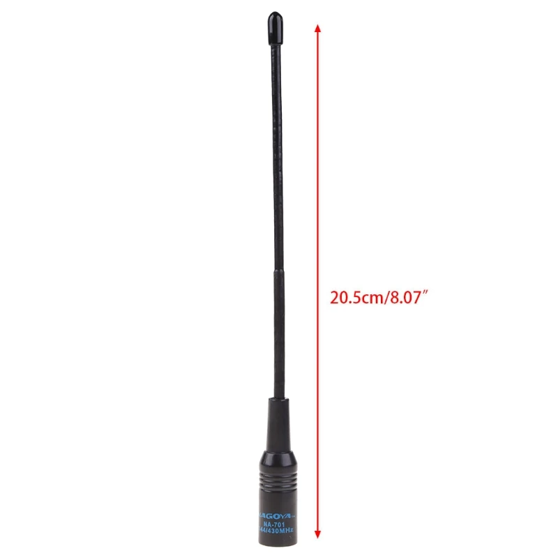 2x SMA-Male Flexible Antenna 144/430MHz NA-701 Dual Band for Yaesu VX-3R7R Radio